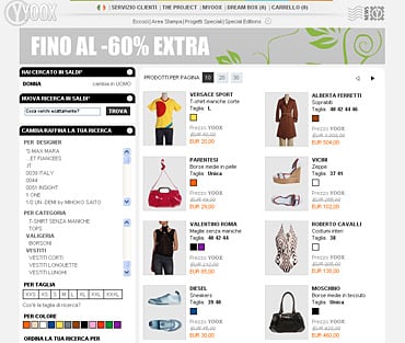 Saldi Estate 2008 moda