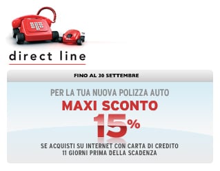 Assicurazione Auto conto online