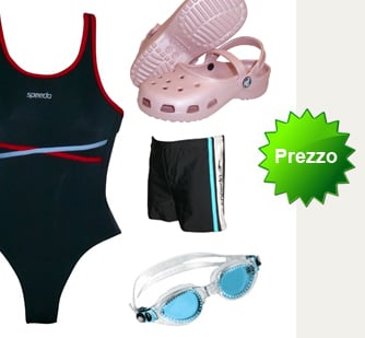costumi piscina, piscina, attrezzatura piscina, costume piscina, crocs, arena, speedo, nike