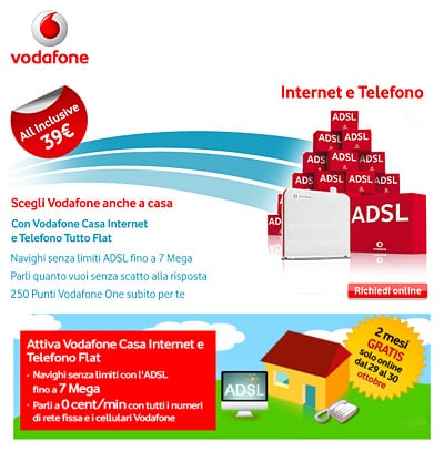 Vodafone Casa Offerta online