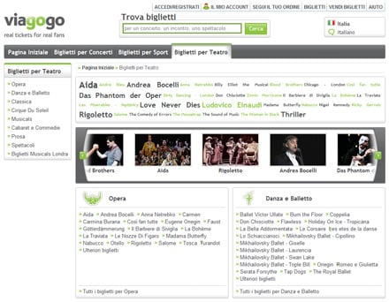 biglietti opera, balletto, banza