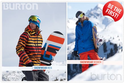 Abbigliamento Burton