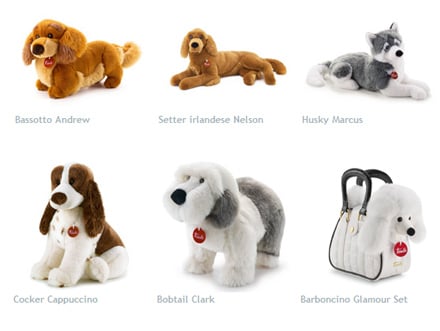 peluche Cani Trudi
