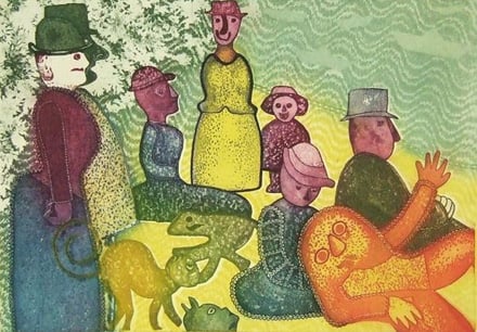 Enrico Baj - D'après la Grande Jatte